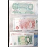 A good collection of vintage banknotes bank notes dating from the early 20th century to include