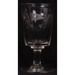 WHITE STAR LINE WINE GLASS