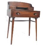 An original 1950's Lucian Ercolani for Ercol Windsor dark finish (479) elm and beech writing desk