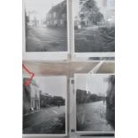 OLVESTON, Gloucestershire. Collection of original photographs (x46) taken by amateur photographer.