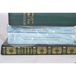 A collection of vintage books dating from the 19th century to include Travels In Tartary, Thibet And