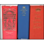 A collection of books to include Burke's dormant and extinct peerages, Burke's Royal Families of the