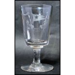 WHITE STAR LINE WINE GLASS