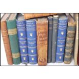 A collection of Antique books dating from the 19th century from various authors to include Poems
