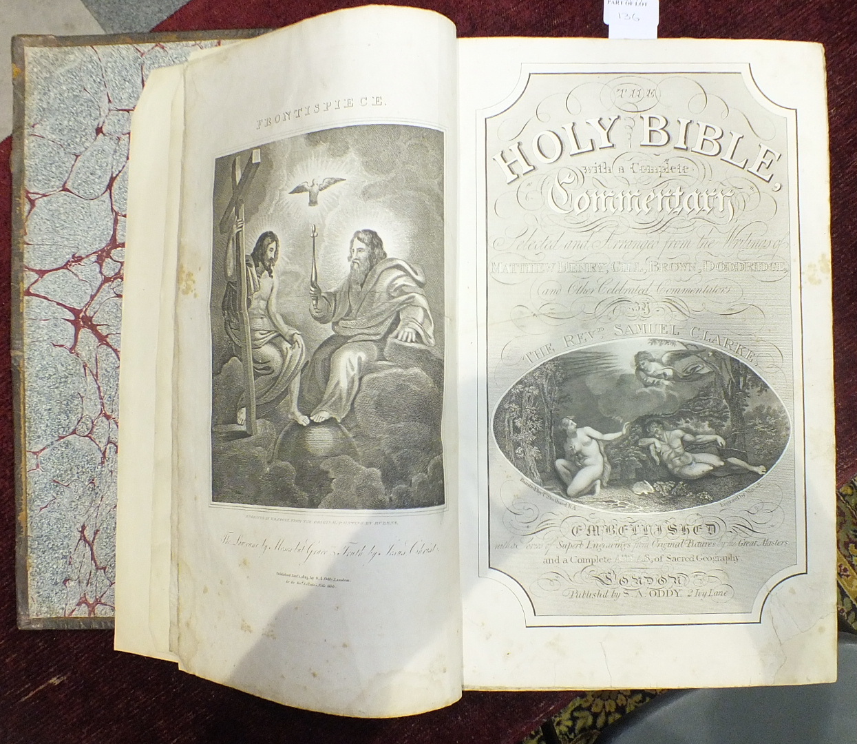 The Evangelical Expositor; Or A Commentary on the Holy Bible by the Reverend Thomas Hawels Volume I, - Image 3 of 4