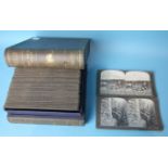 A boxed set of 100 "The Great War" stereoscopic photographic cards published by Realistic Travels in