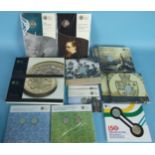 The Royal Mint Collectors Pack of sixteen £2 coins, nine other commemorative £2 coins, the