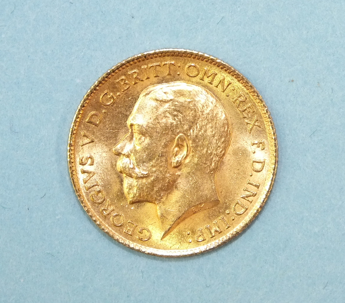 A 1912 half sovereign. - Image 2 of 2