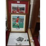 A Westminster Mint framed 1966 "World Cup Heroes" Autographed Presentation, comprising a