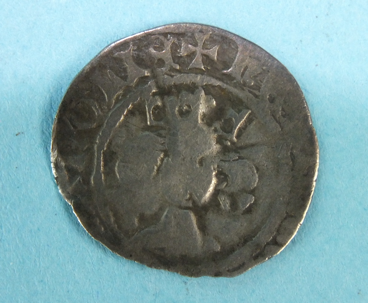 A Henry IV silver one penny, Durham Mint.