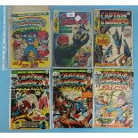 A collection of ten Marvel Comic Group 'Captain America' comics, no.s 115, 131, 162, 163, 167,