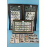 John Player & Sons, 'Uniforms of the Territorial Army' 50/50, (2 sets, one set framed), Lambert &