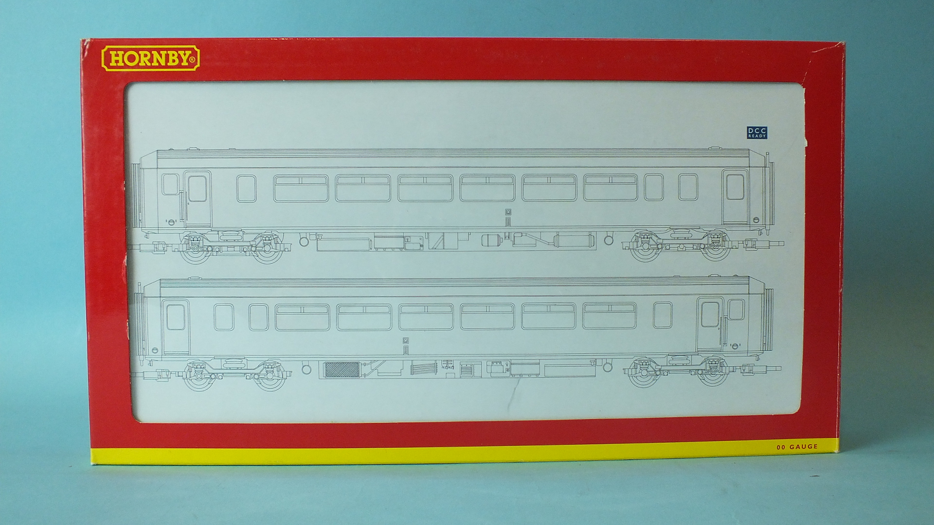 Hornby R2513 North West Regional Railways Class 156 two-car DMU Set, boxed.