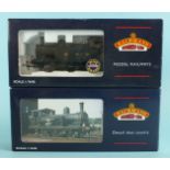 Bachmann, two 0-6-0 tank locomotives: 32-225Z NCC Class Y no.19 and 31-055A J72 BR (weathered), no.