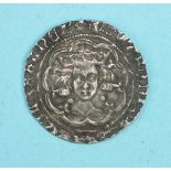 An Edward IV hammered silver groat.