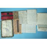 A collection of fifty-two mainly 19th century 'receipts', hand-written, including "To Preserve
