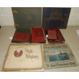 The Album of Bristol & Clifton Views, col lithographs in concertina format, n.d, and a quantity of