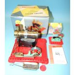Mamod S.E.2 Stationary Steam Engine and a Model Power Hammer, both boxed, (2).