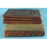 Monkhouse (W Cosmo), The Works of Sir Edwin Landseer, engr tp, wd engr plts, teg, hf mor gt, bound
