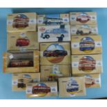 Corgi, fourteen boxed buses: 96982, 97020, 97063, 97069, 97187, 97197, 97212, 97800(2), 97822,