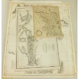 An uncoloured map 'Asia Minor for Dr Playflairs Geography', 48 x 56cm, another, 'Libyae Vel