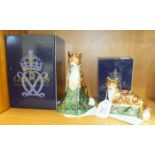 A Royal Crown Derby boxed limited edition 'Devonian Vixen' paperweight, 293/1500 and a boxed limited