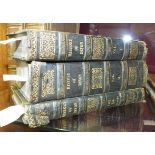 Moore (Thomas), The History of Devonshire, 3 vols, 3 engr tp, 1 fldg plan, 1 fldg map and 91 plts,