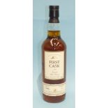 One bottle of First Cask 1980 Speyside Malt Whisky distilled at Inchgower Distillery, cask no.14146,