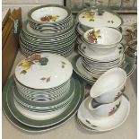 Sixty-one pieces of Wedgwood Covent Garden dinnerware and other part tea sets.