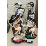A collection of Fleischer Studios/ King Features Betty Boop composite figures, including: