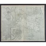 Hole, W, Untitled, Sicily with inset boxes for Syracuse and Carthage, 1628, uncoloured, centre fold,