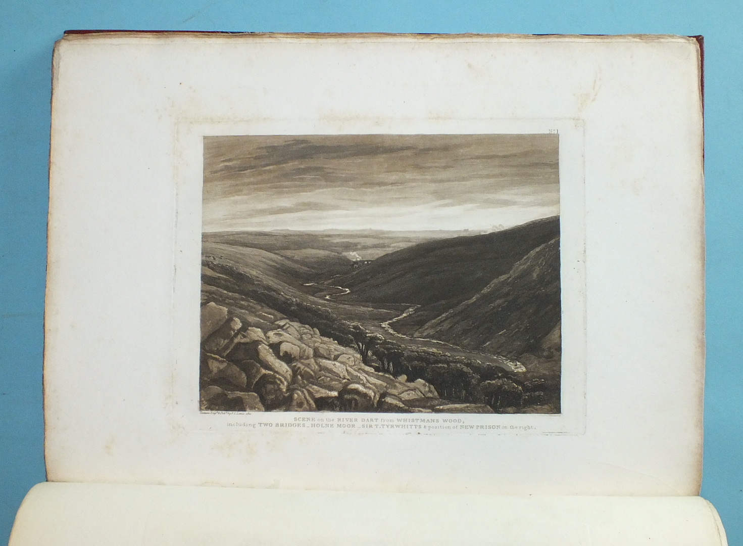 Lewis (Frederick Christian) Scenery of the River Dart, Being a Series of Thirty Five Views...., 2 - Image 6 of 8