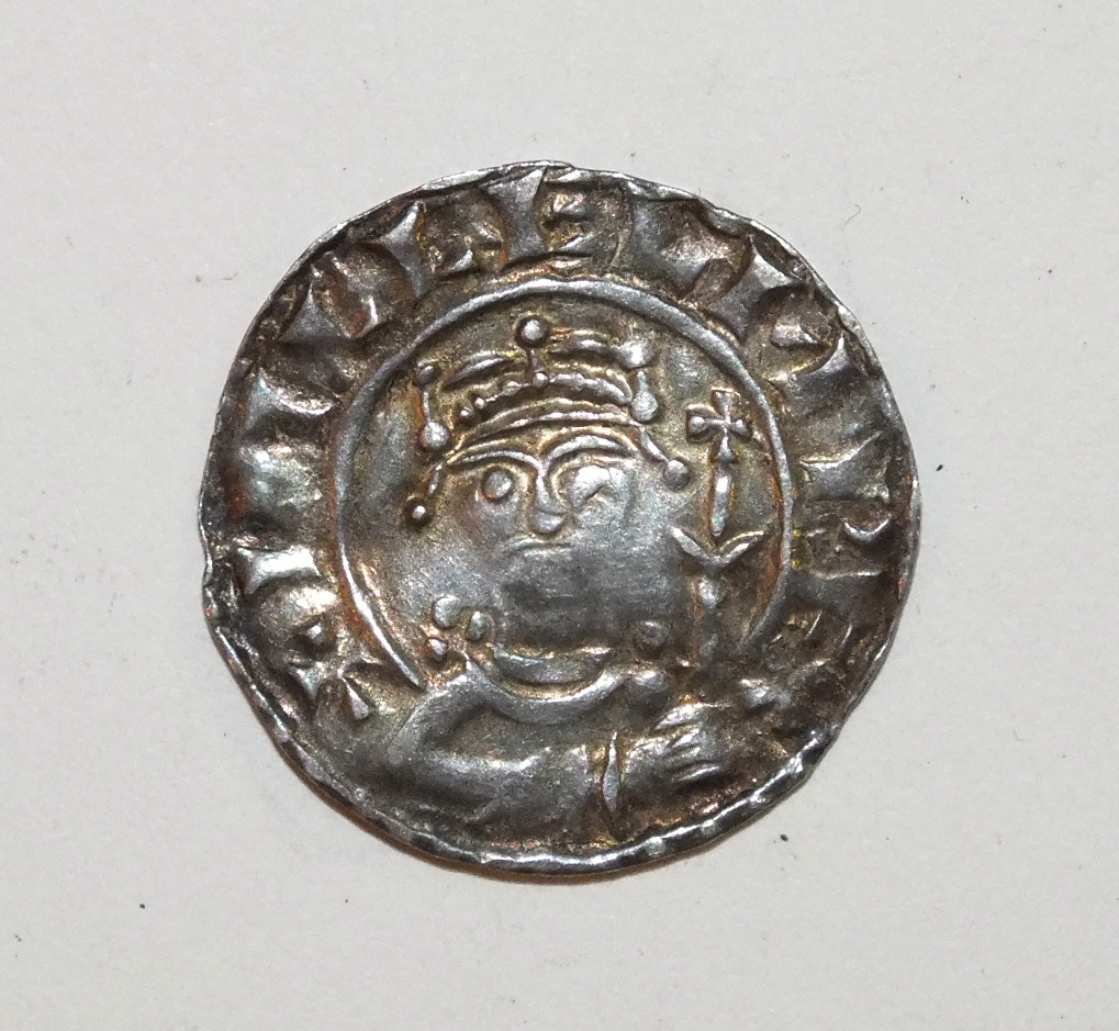 A William I hammered silver penny.