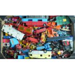 A large quantity of playworn diecasts.