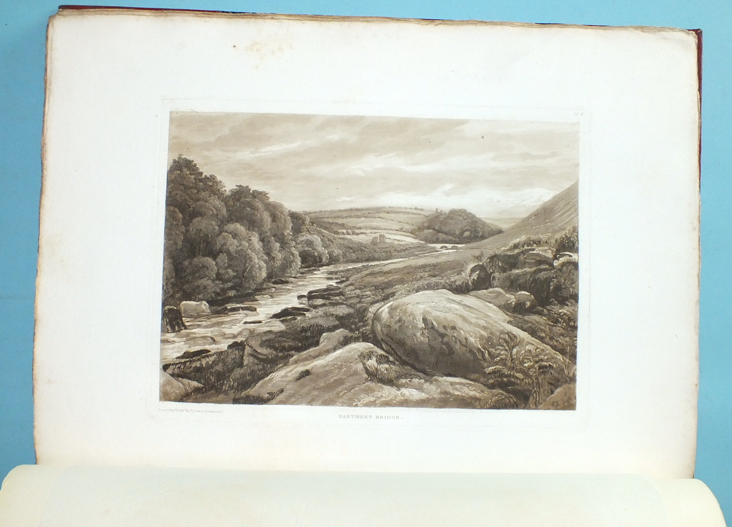 Lewis (Frederick Christian) Scenery of the River Dart, Being a Series of Thirty Five Views...., 2 - Image 8 of 8