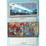 Aviation, the Aerial Tactics Game of Attack and Defence by H P G & Sons Ltd, boxed and other board