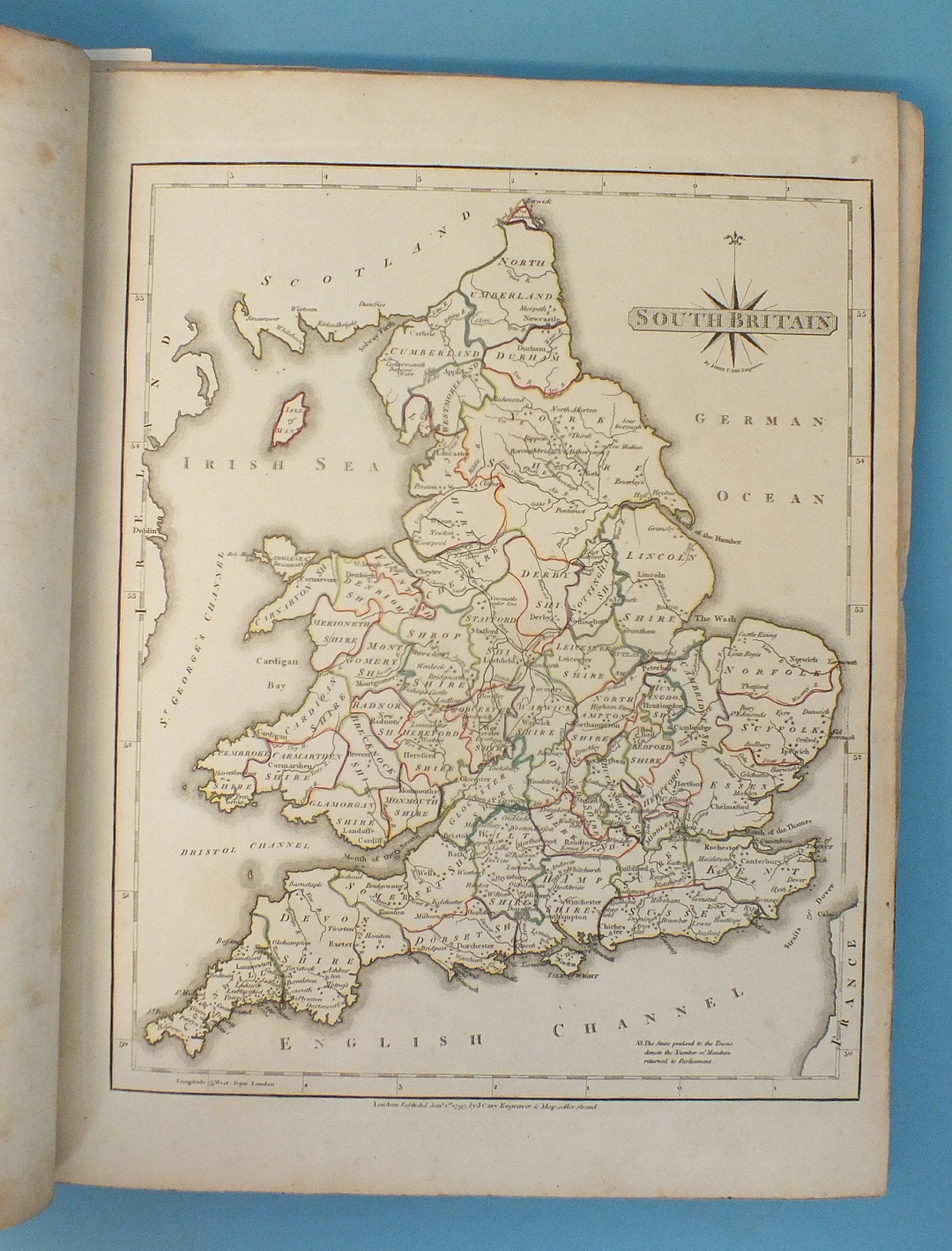 Cary's New and Correct English Atlas Being a New Set of County Maps from Actual Surveys......, - Image 3 of 3