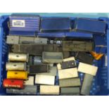 Hornby Dublo, 37 wagons, (ten boxed) and other items.