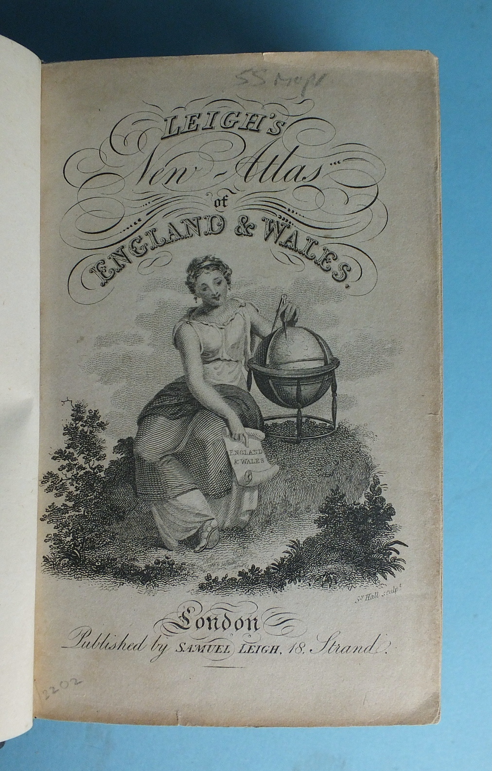 Leigh (Samuel), Leigh's New Atlas of England and Wales, engr tp only, 55 engr maps, bound with - Image 2 of 3