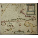 Seller, John, A Chart of the Channell of Bristoll, from Silly to St Davids Head, in Wales, Newly