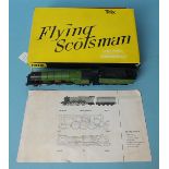 Trix OO gauge 1180 A3 LNER 4-6-2 locomotive, "Flying Scotsman", no.4472 in Trix box with paperwork.