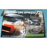 Scalextric, Need for Speed motor racing set with unopened, original seal.