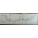 Green, James, Map of the Turnpike Road from Plymouth to Exeter 1819, J Cary Sculpt, 29 x 102cm, also