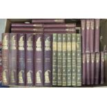 Punch or the London Charivari, 42 vols, comprising: 1889-1890 in 6 vols, hf cf gt, 1912-1937, 1939