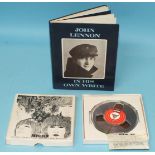 Lennon (John), In His Own Write, 1st edn, illus, bds, 8vo, 1964 and a boxed "Revolver" 3 3/4" IPS