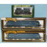 Mainline OO gauge, two Co-Co class 45 diesels, "The Manchester Regiment" and "The Royal Marines",