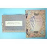 Takashima (S), Illustrations of Japanese Life, 12 hd col collotypes on crepe paper, bound with