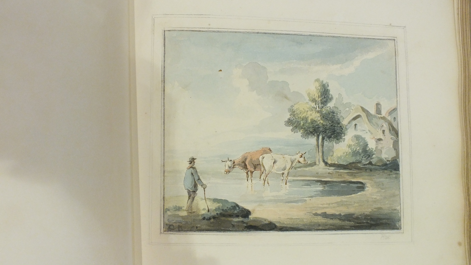 The Lewis Album 1811-1860, Susanna Lewis nee Potter, a 19th century album of watercolours, pencil - Image 12 of 16