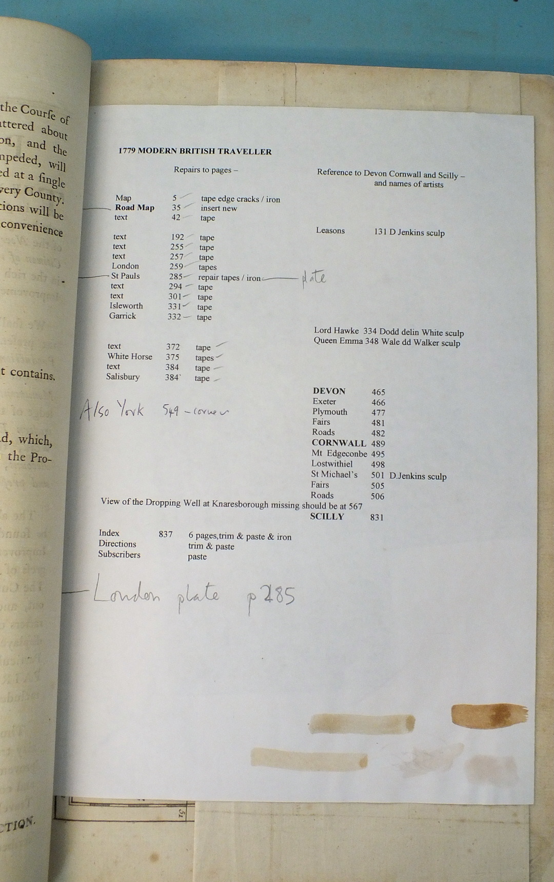 Burlington (Charles) and others, The Modern Universal British Traveller, or a New Complete and - Image 2 of 5