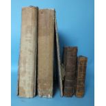 Catton (Charles), The English Peerage, 2 vols, fronts, engr plts, bds detached, no spines, fo, 1790,